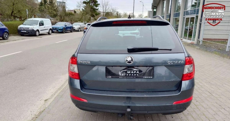Skoda Octavia cena 41900 przebieg: 171971, rok produkcji 2016 z Złocieniec małe 172